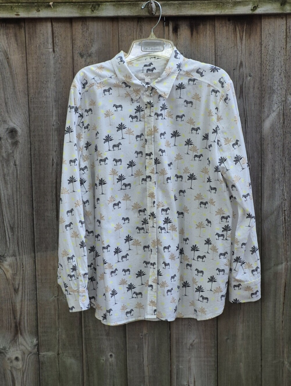 Loft Size Xl Long Sleeve Blouse
